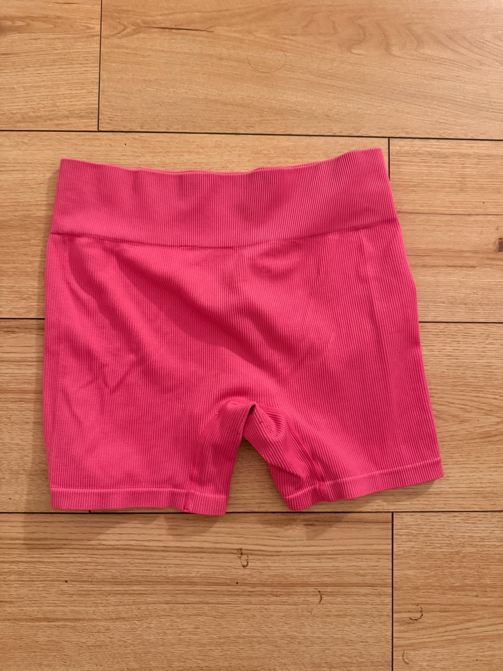 wild fable Hot Pink Ribbed Bike Shorts